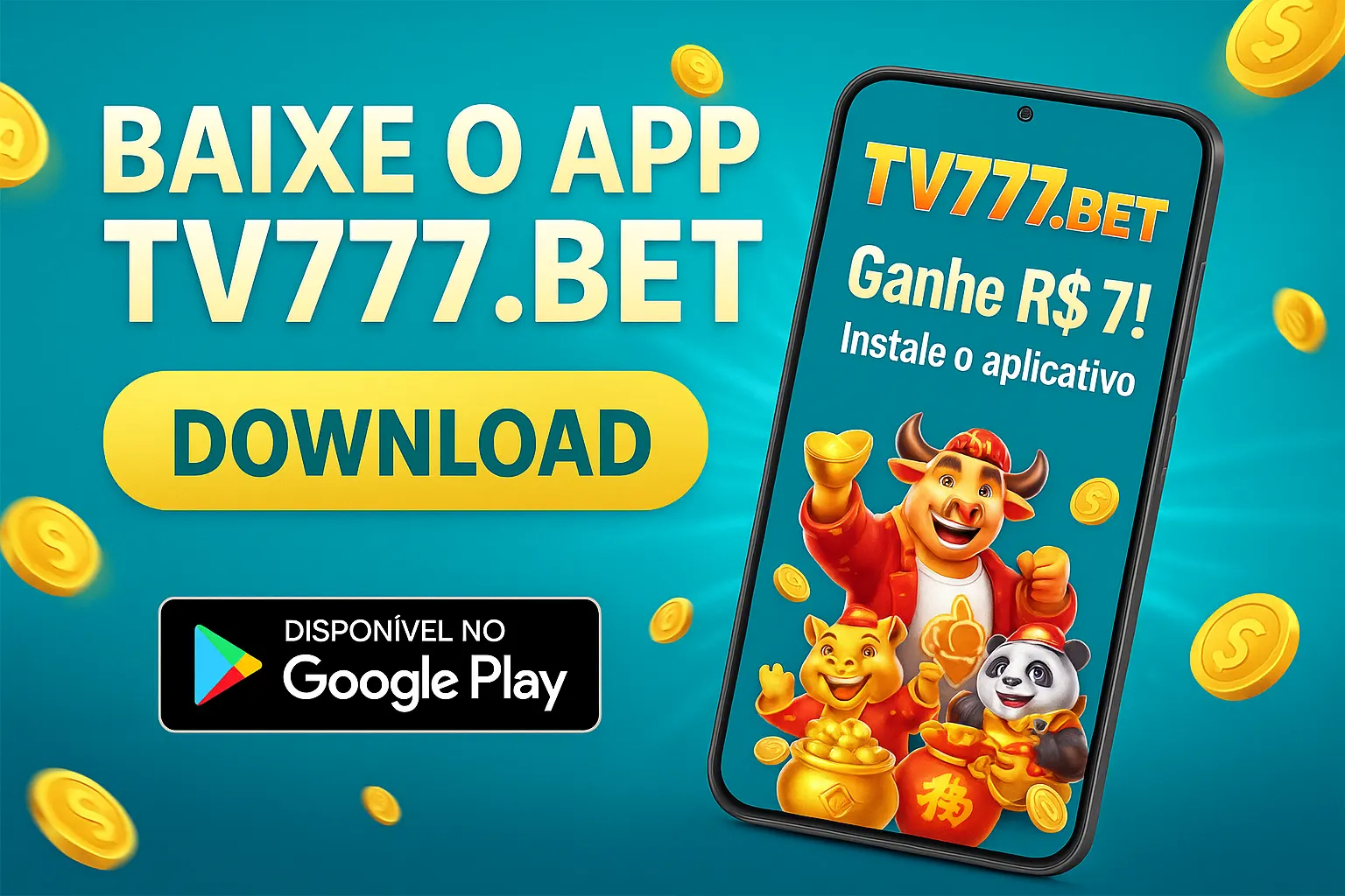 Baixar o TV777BET Cassino App